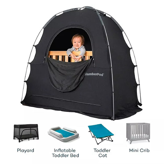 SlumberPod Blackout Portable Fan-Powered Privacy Pod Set