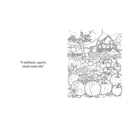 The Pumpkin Spice Coloring Book, Paperback
