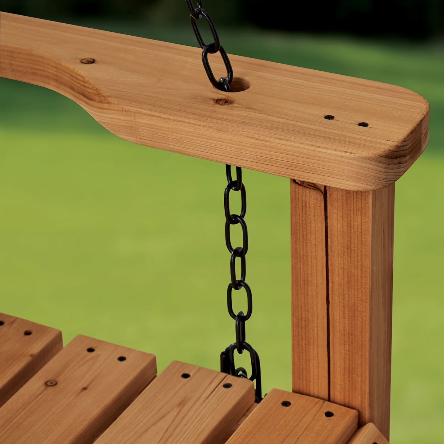 Cedar Farmhouse Porch Swing