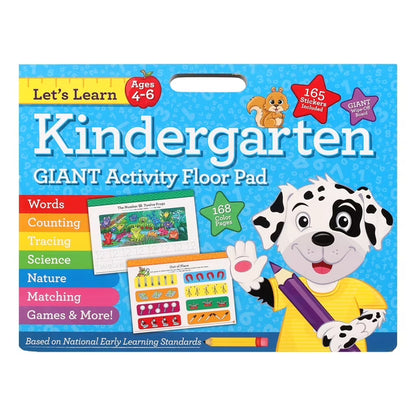 Let's Learn Kindergarten Floor Pad, Paperback
