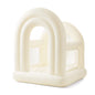 Cream Indoor Double Arch Bounce House
