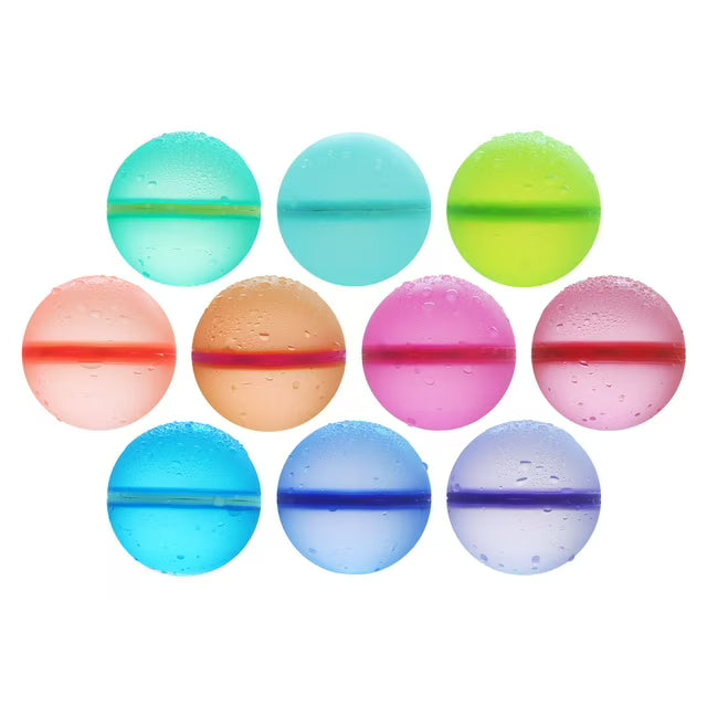 Self-Sealing Reusable Water Balloons with Mesh Storage Bag, 20 pc.