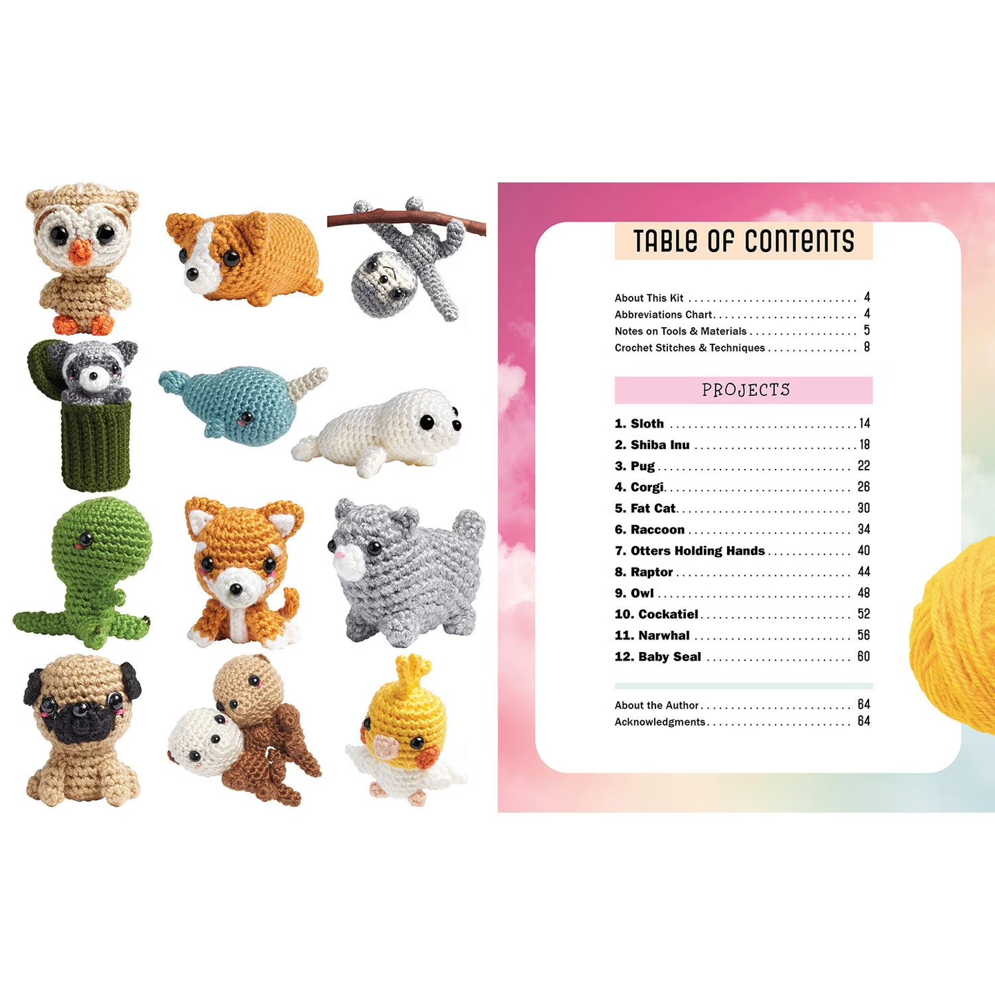 Crochet Your Own Kawaii Animal Cuties, Mixed Media