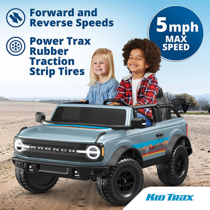 Kid Trax Ford Bronco 24V Two Seater Powered Ride-On