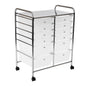 12-Drawer Rolling Organizer Cart