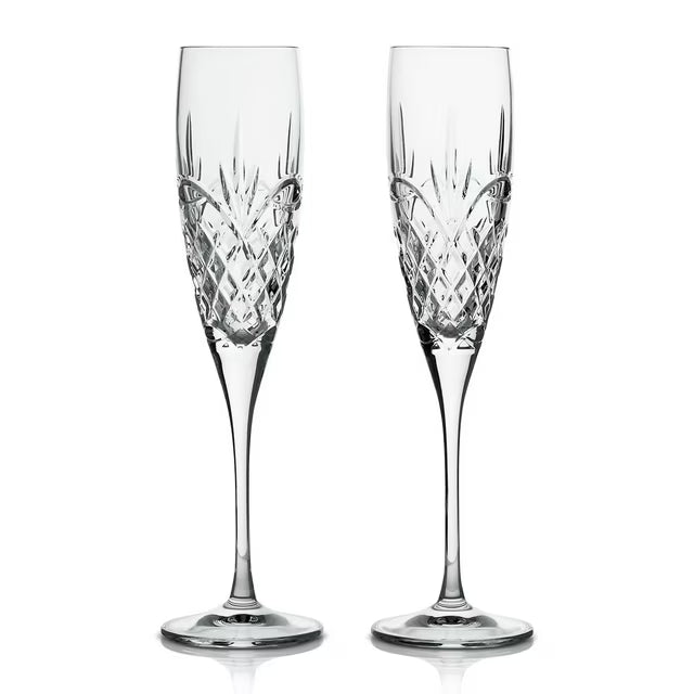 Love Forever Toasting Flutes, 7 oz, Set of 2