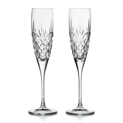 Love Forever Toasting Flutes, 7 oz, Set of 2