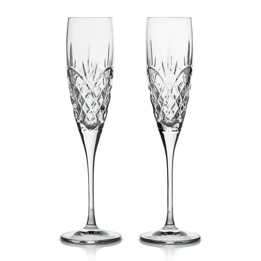 Love Forever Toasting Flutes, 7 oz, Set of 2