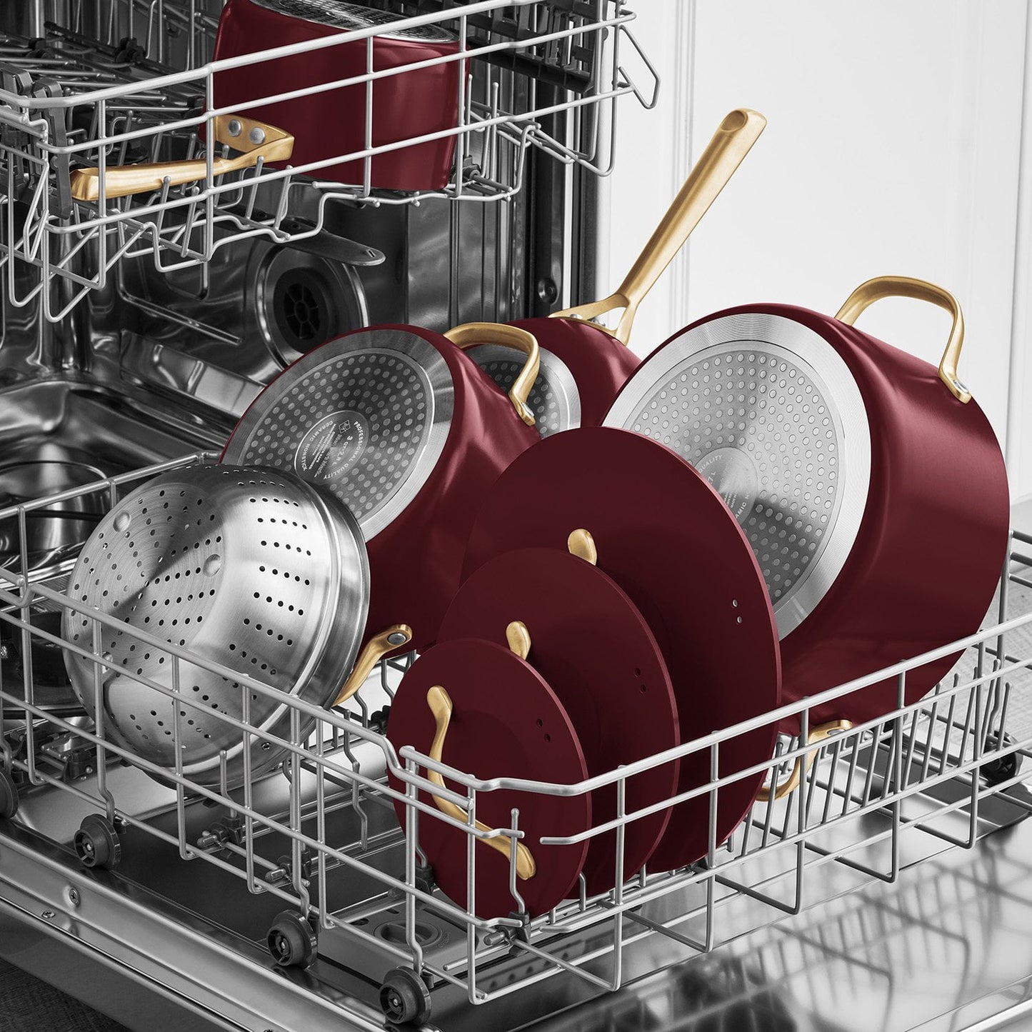 11-Piece Modern Ceramic Cookware Set