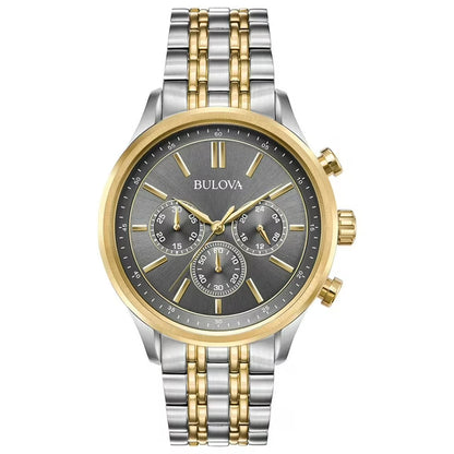 Classic Two-Tone Stainless Steel Watch