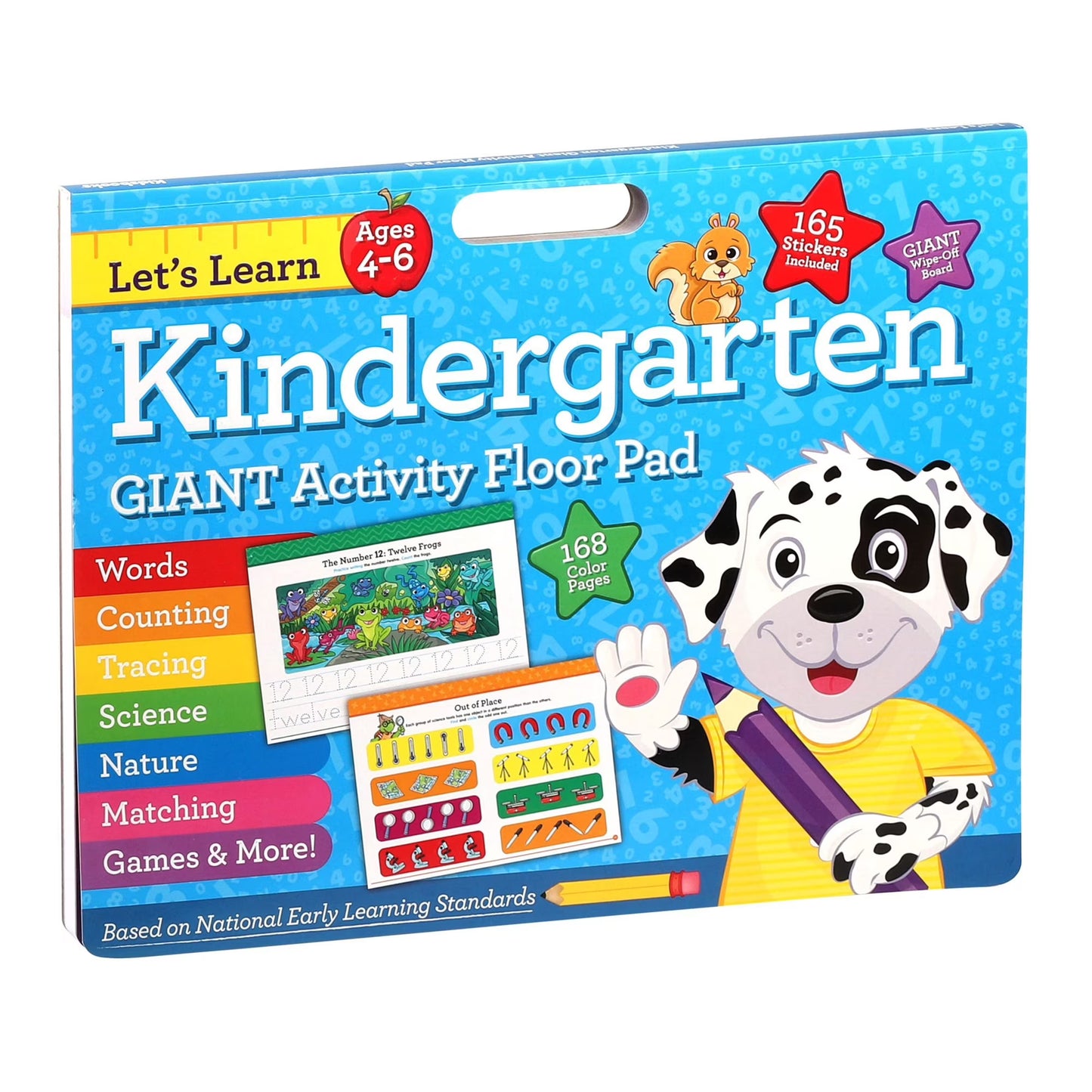 Let's Learn Kindergarten Floor Pad, Paperback