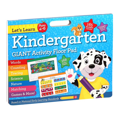 Let's Learn Kindergarten Floor Pad, Paperback