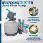Bestway Power Steel 22’L x 12’W x 52’’H Above Ground Pool Set