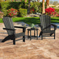 POLYWOOD Portside 3-piece Shellback Adirondack Set