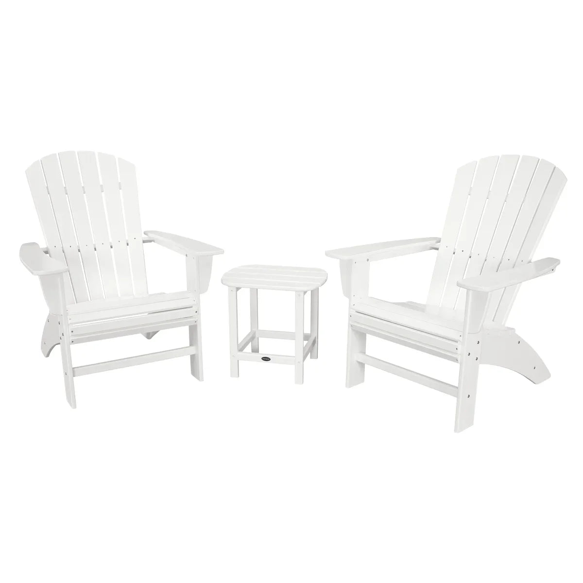 POLYWOOD Portside 3-piece Shellback Adirondack Set