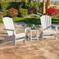 POLYWOOD Portside 3-piece Shellback Adirondack Set