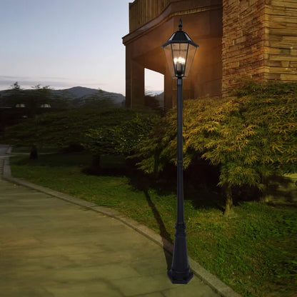Outdoor LED Solar Post Light