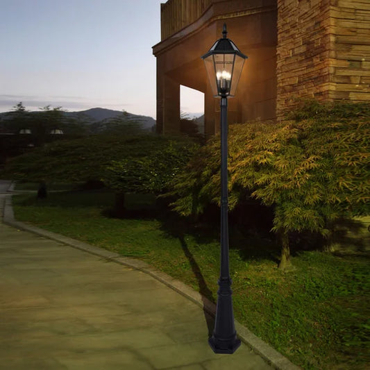 Outdoor LED Solar Post Light