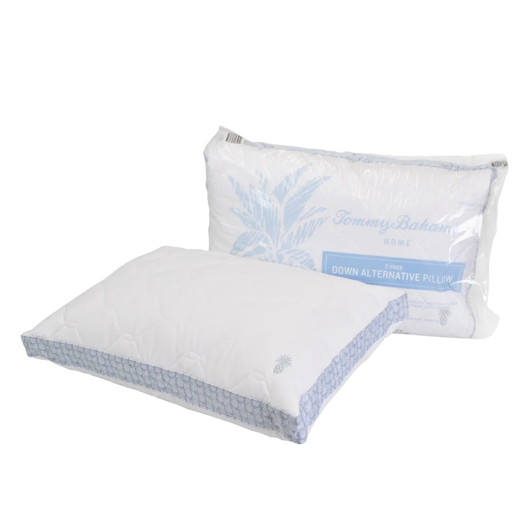 Quilted Pillow 2-pack, Blue