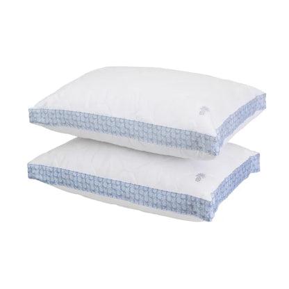 Quilted Pillow 2-pack, Blue