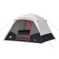 6-person Lighted Dome Tent - CORE Red
