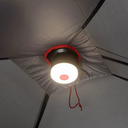 6-person Lighted Dome Tent - CORE Red