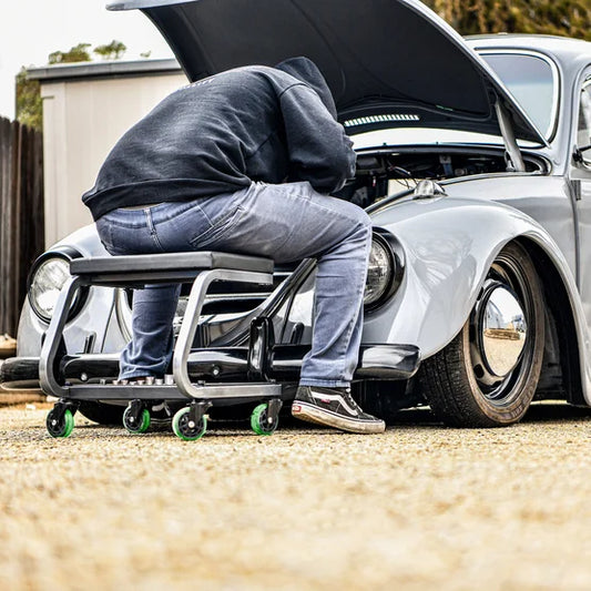 Rolling Garage Stool