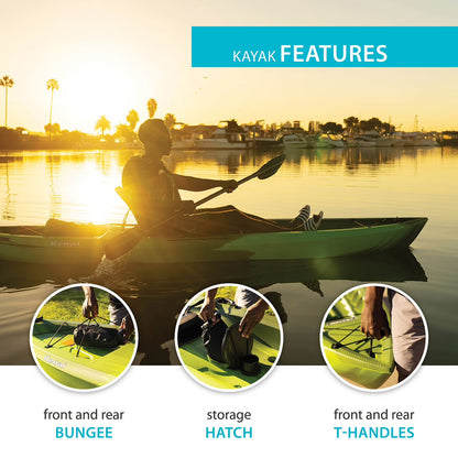 Kenai Sit-On-Top Kayak, Paddle Included