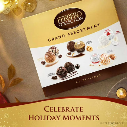 Ferrero Collection Grand Assortment, Gourmet Chocolates, 42 ct.