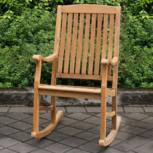 Teak Porch Rocker