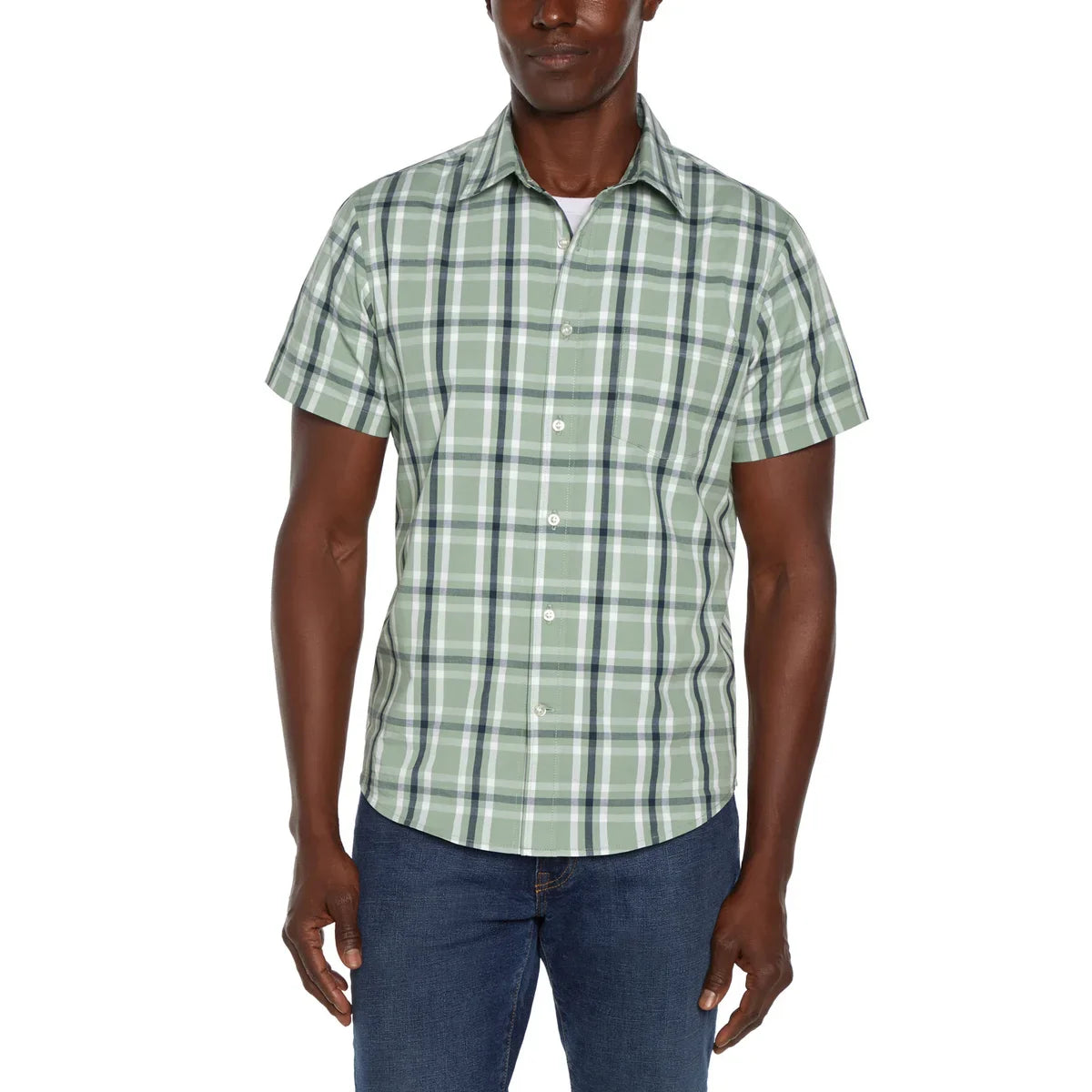 Gap Men's Short Sleeve Poplin Shirt