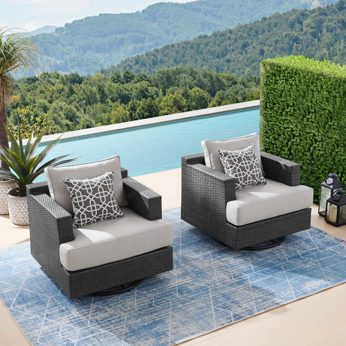 Sirio Niko 2-pack Swivel Chair