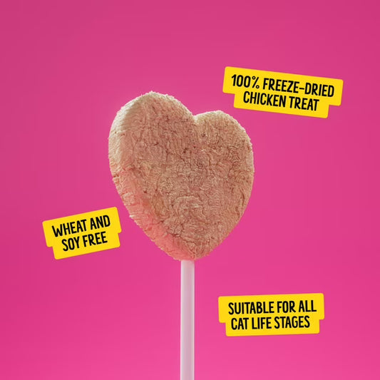 Freeze Dried Chicken Flavored Lollipop Cat Treats, 36 pk.