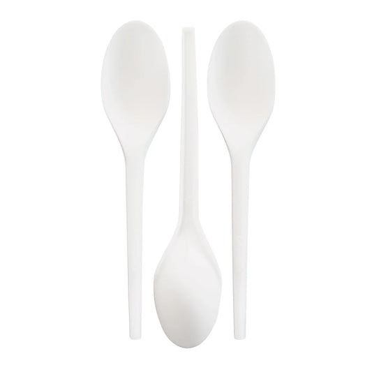 Eco Raj Disposable Compostable Spoons – 1,000 Pieces