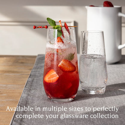 Stemless Drinking Glasses, Set of 4