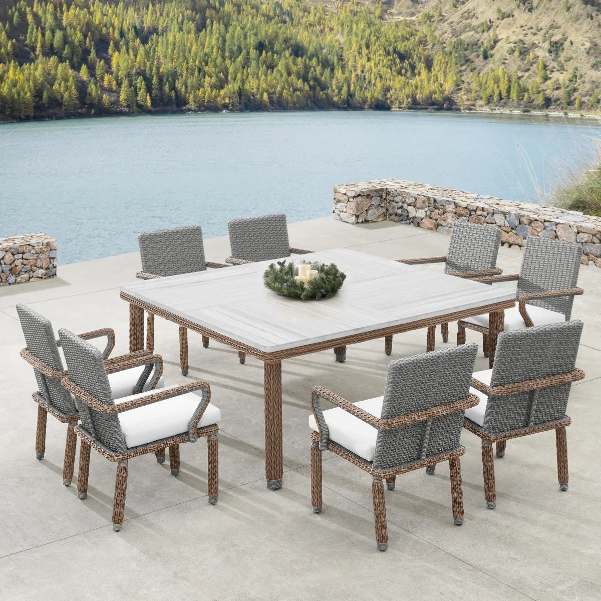 9-piece Outdoor Patio Dining Set