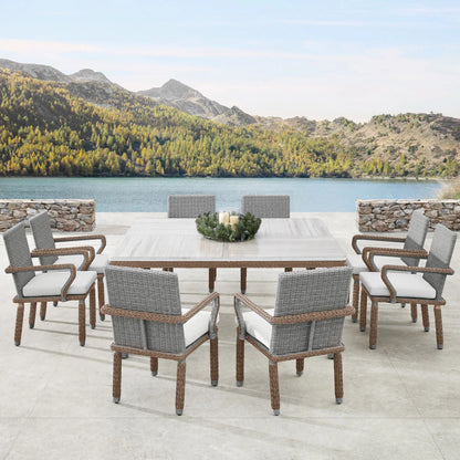 9-piece Outdoor Patio Dining Set