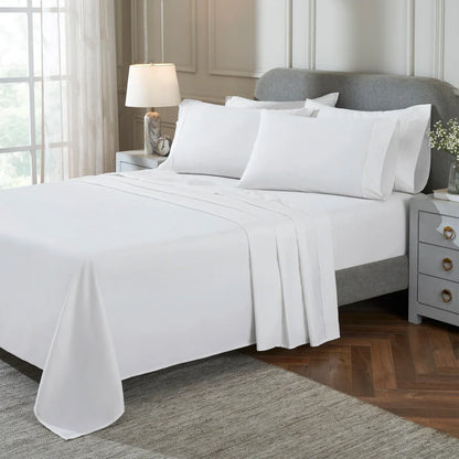 Therapedic 300 Thread Count 6-piece Peached Percale Sheet Set