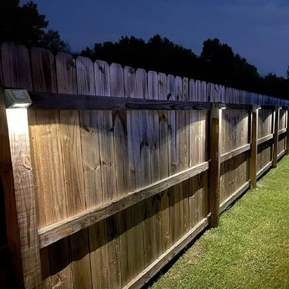 Solar Bronze Integrated LED Downcast Deck Lights, 8-Pack