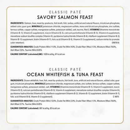 Fancy Feast Variety Pack, Wet Cat Food, 48 ct., 3 oz.