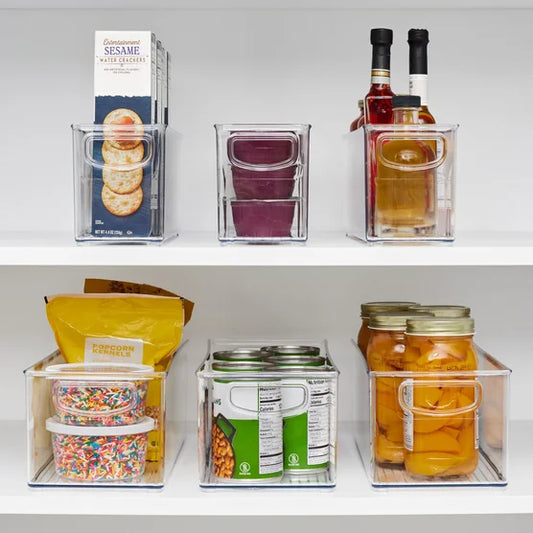 Linus Deep Storage Bins, 6-piece Set