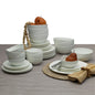 Lattice 40-piece Bone China Dinnerware Set