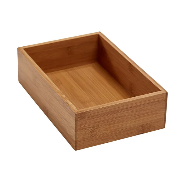 Classics 10-piece Bamboo Storage Box Organizer Set