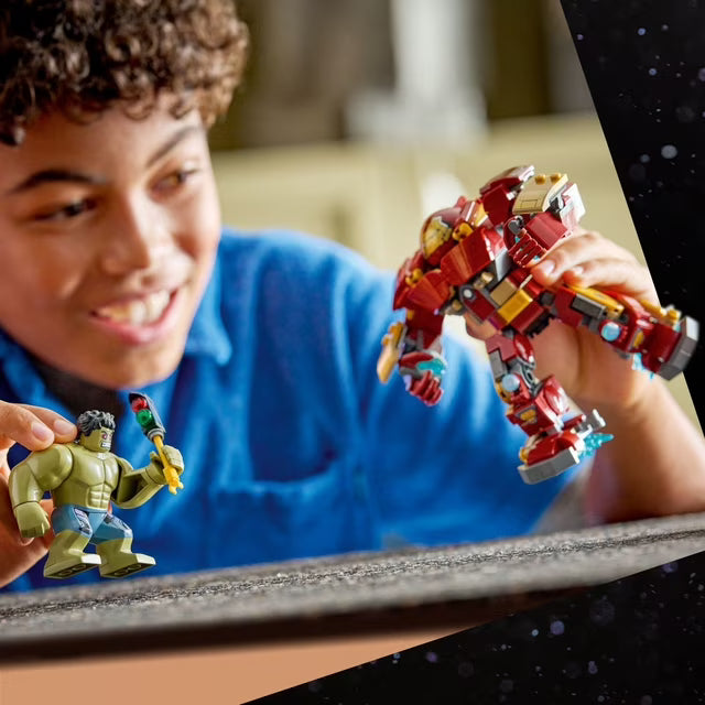 LEGO Marvel Epic Battle: Hulkbuster vs. The Hulk Building Set, 413 pc.