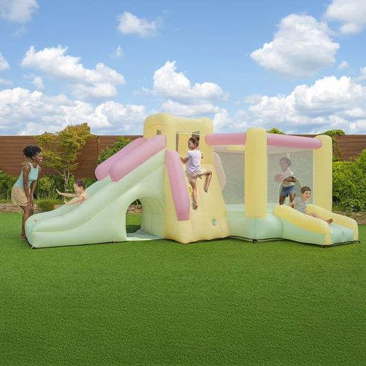 Climb 'n Bounce Kids Inflatable Mega Bounce House