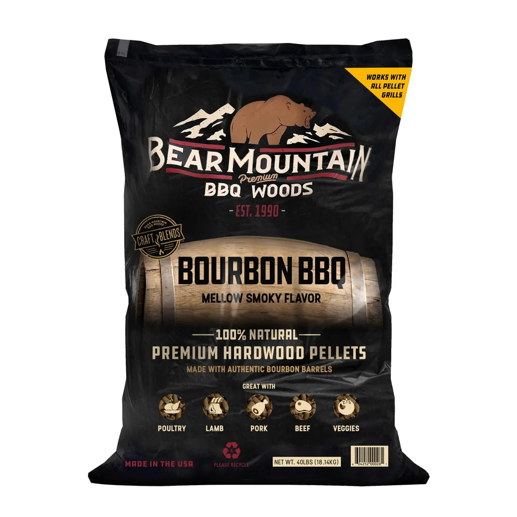 BBQ Bourbon BBQ Pellets, 40 lb