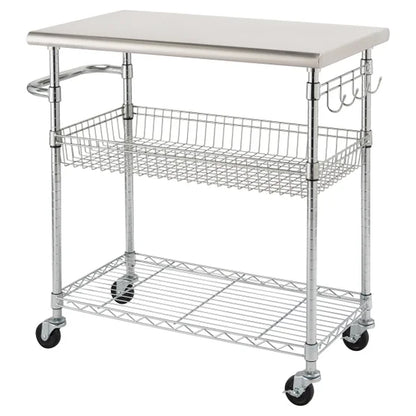 EcoStorage Stainless Steel Kitchen Cart