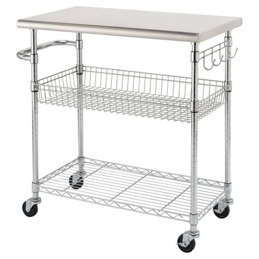 EcoStorage Stainless Steel Kitchen Cart