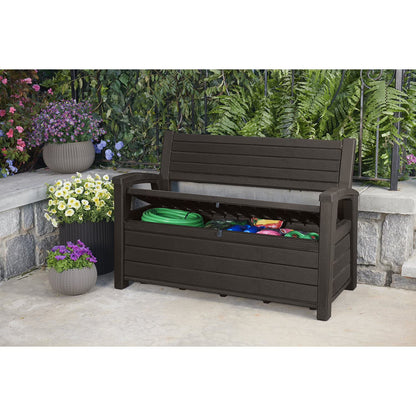 Keter Hudson Plastic Storage Bench