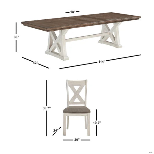 Newport 9-piece Dining Table Set